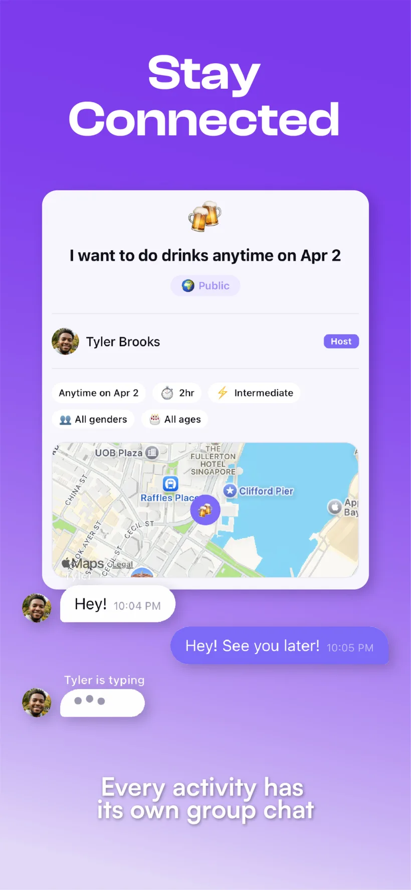 SocialOut screen 2